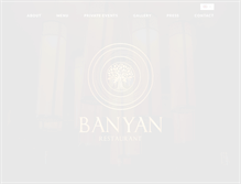 Tablet Screenshot of banyan-restaurant.de